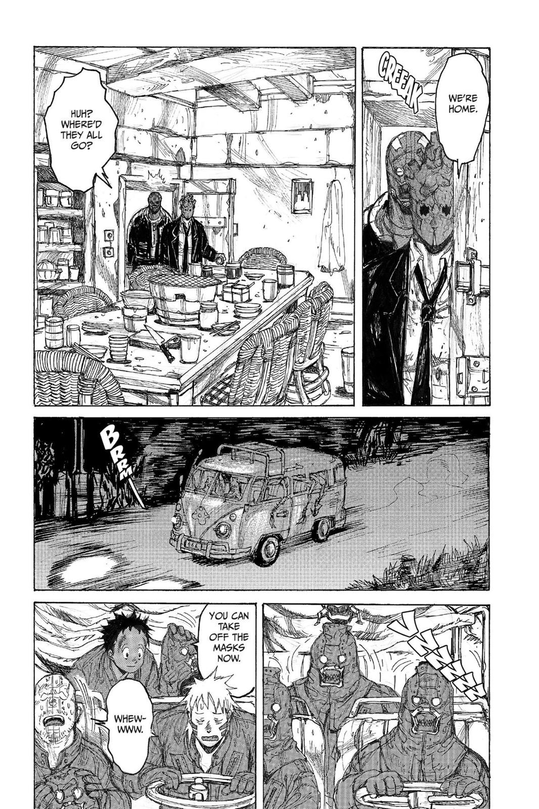 Dorohedoro Chapter 42 page 17 - Chapter 42: Smoky Drive!