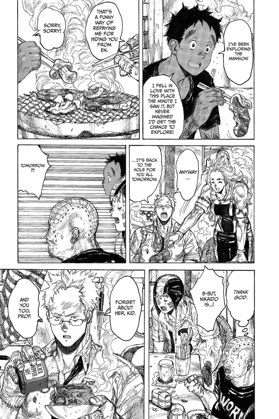 Dorohedoro Chapter 42 page 5 - Chapter 42: Smoky Drive!