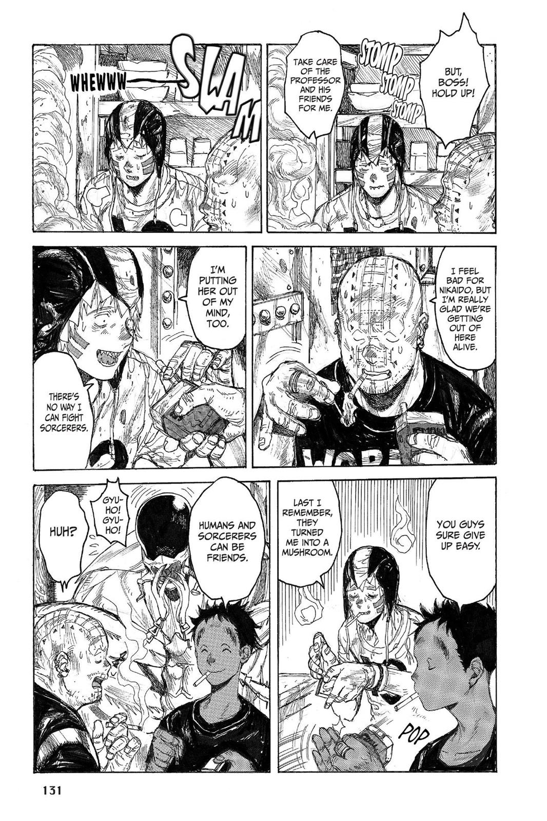 Dorohedoro Chapter 42 page 7 - Chapter 42: Smoky Drive!