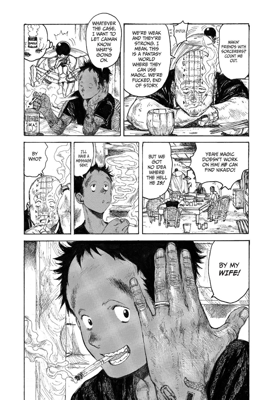 Dorohedoro Chapter 42 page 8 - Chapter 42: Smoky Drive!