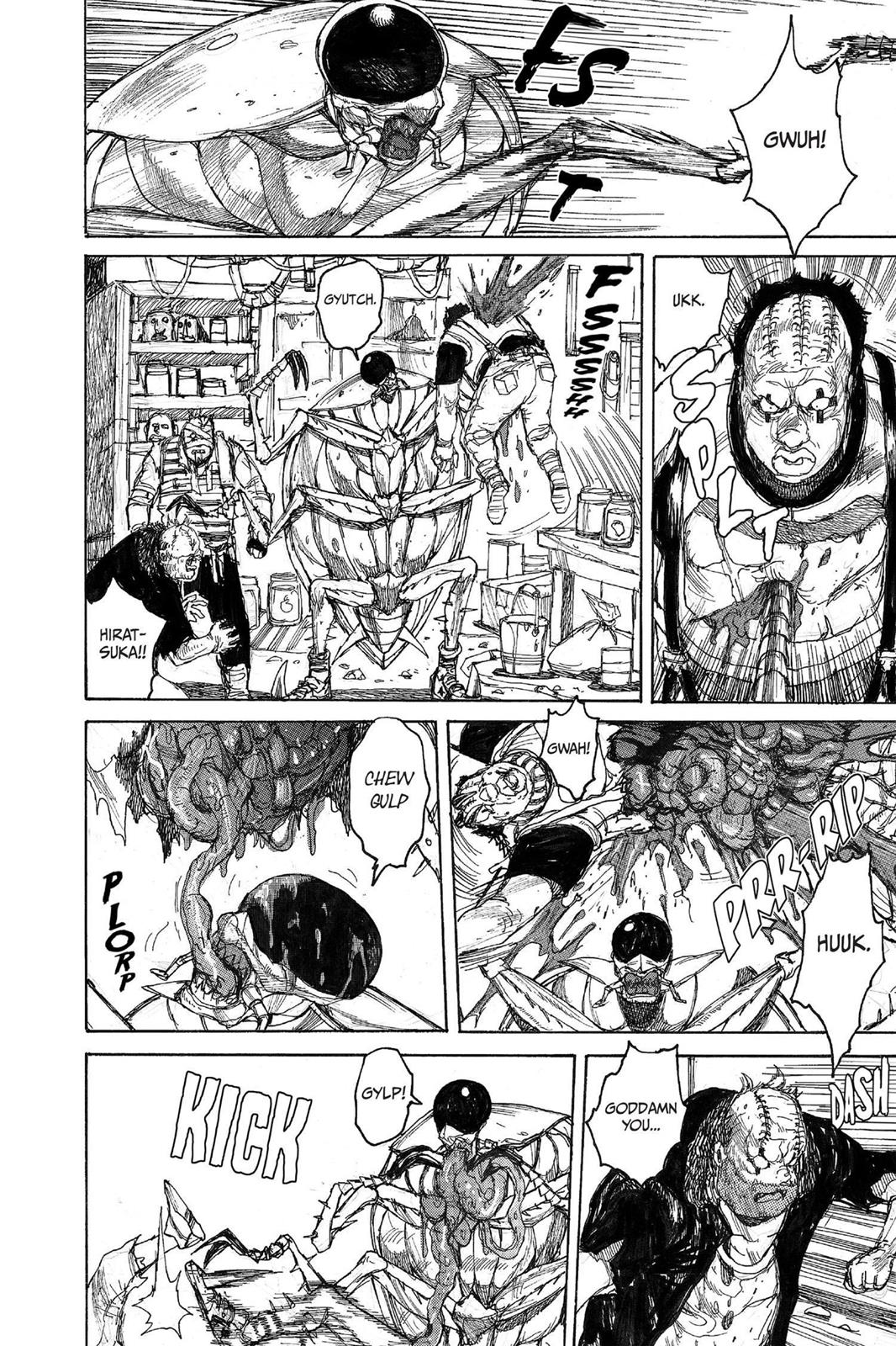 Dorohedoro Chapter 43 page 10 - Chapter 43: Terror At The Gory House - Mass Slaughter