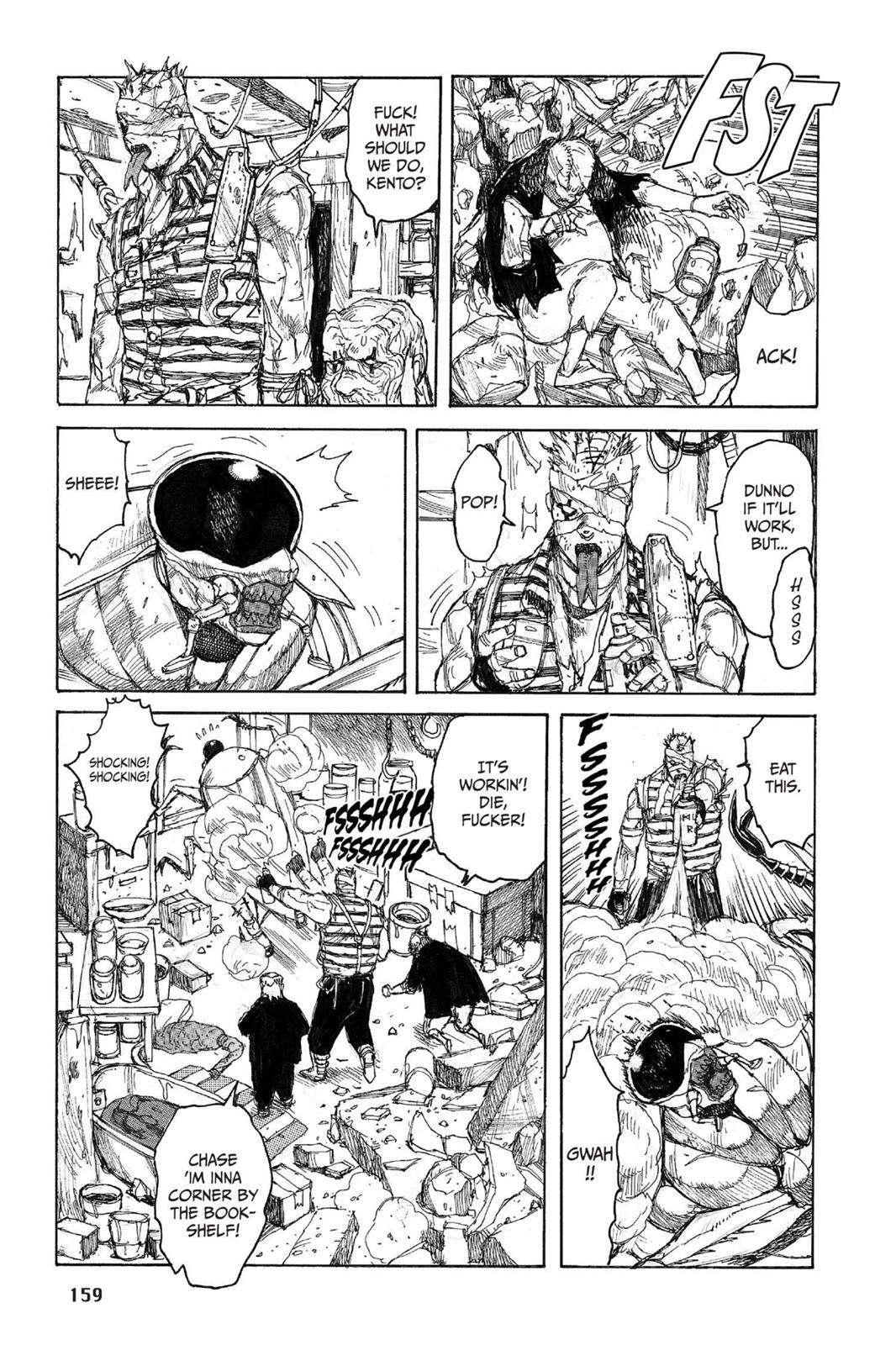 Dorohedoro Chapter 43 page 11 - Chapter 43: Terror At The Gory House - Mass Slaughter
