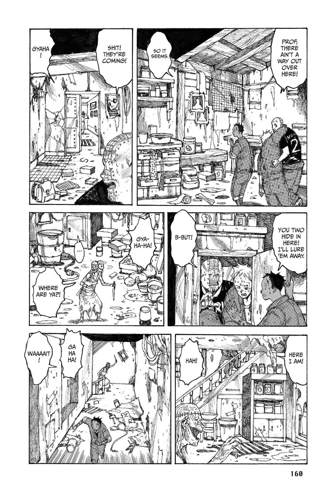 Dorohedoro Chapter 43 page 12 - Chapter 43: Terror At The Gory House - Mass Slaughter
