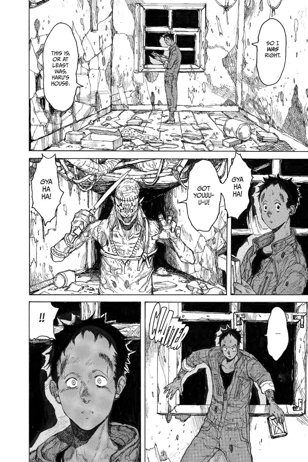 Dorohedoro Chapter 43 page 14 - Chapter 43: Terror At The Gory House - Mass Slaughter