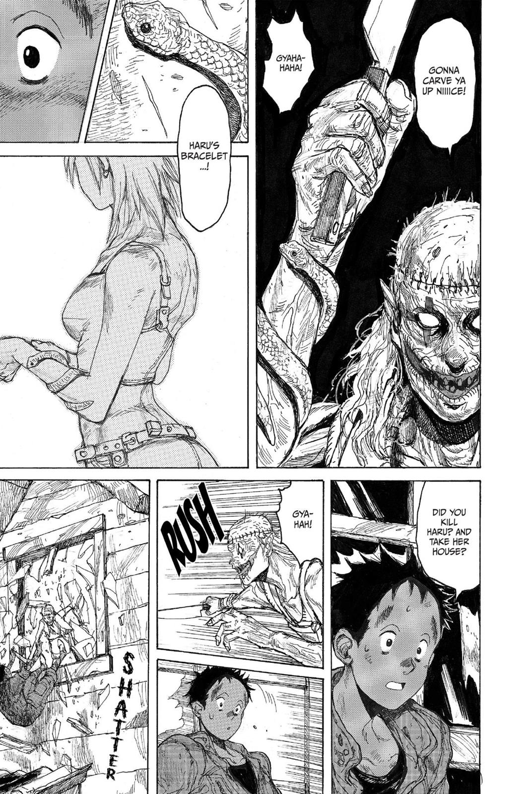 Dorohedoro Chapter 43 page 15 - Chapter 43: Terror At The Gory House - Mass Slaughter