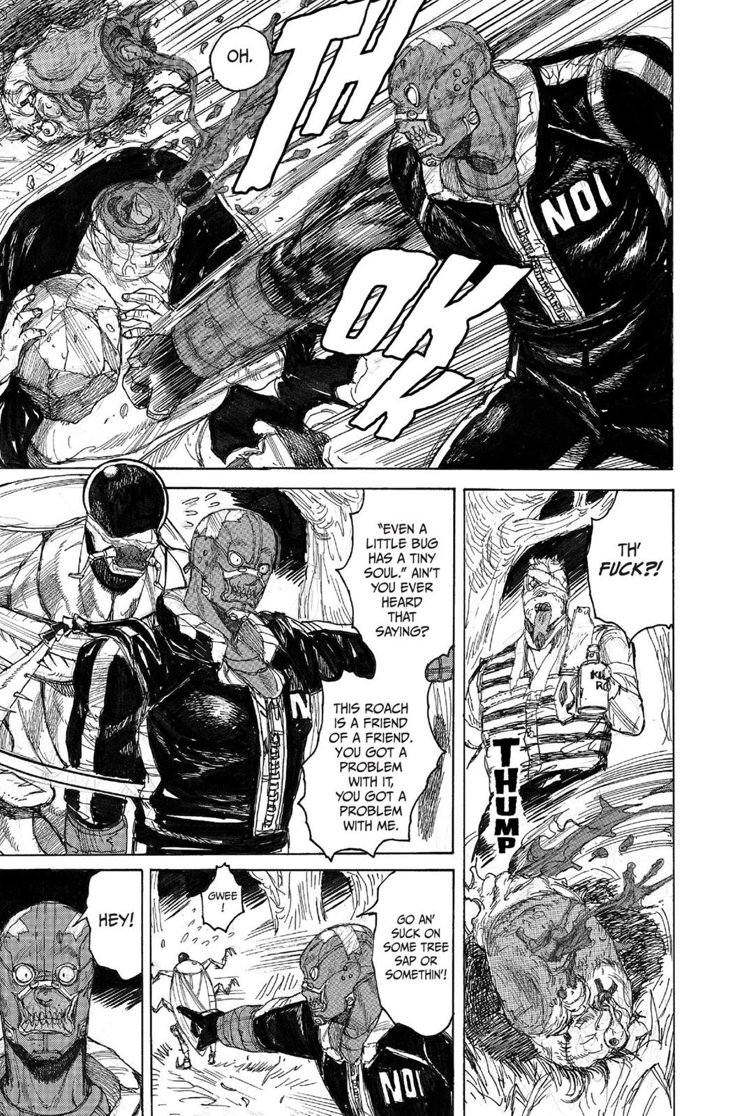 Dorohedoro Chapter 43 page 17 - Chapter 43: Terror At The Gory House - Mass Slaughter