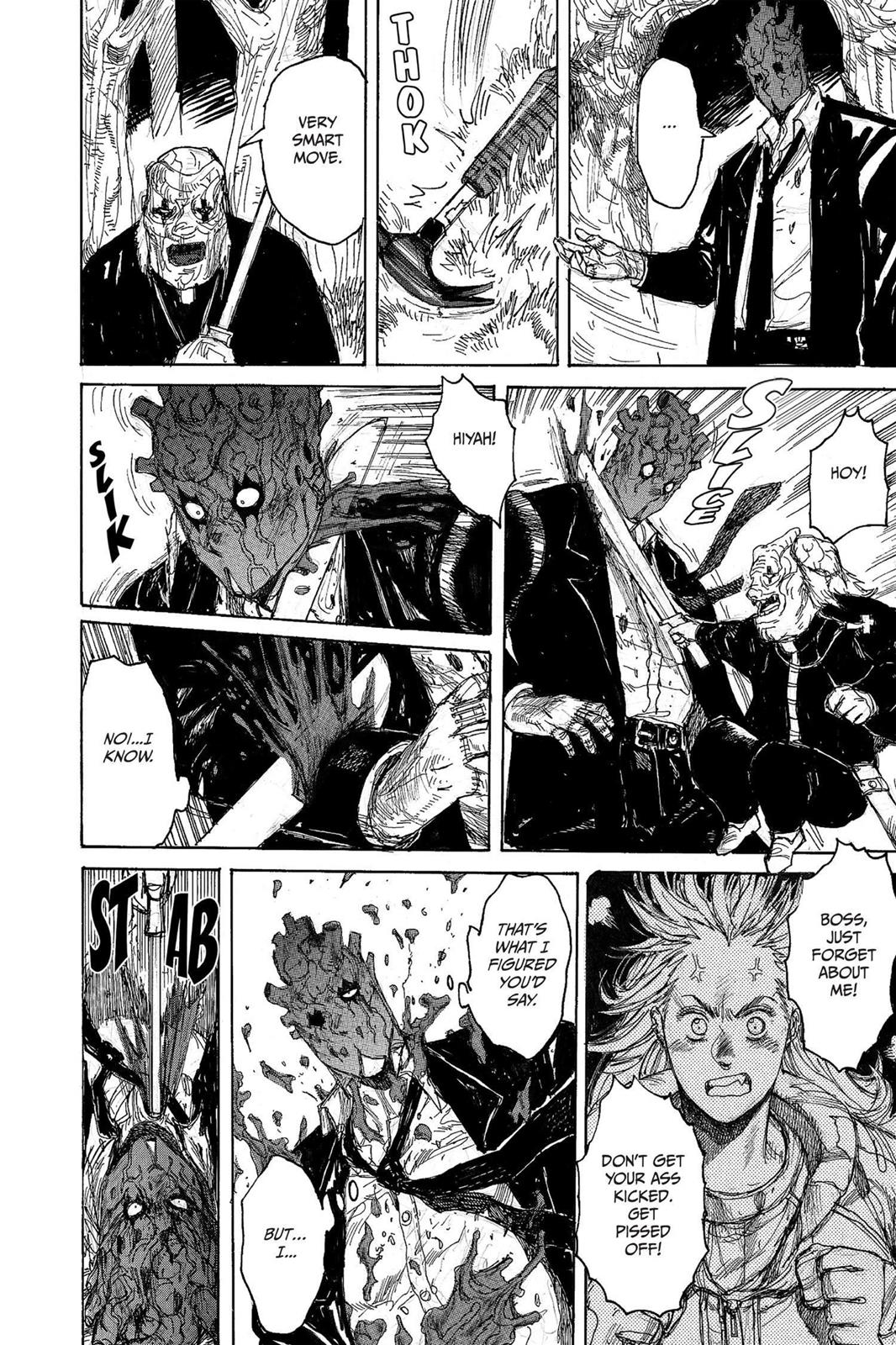 Dorohedoro Chapter 43 page 22 - Chapter 43: Terror At The Gory House - Mass Slaughter