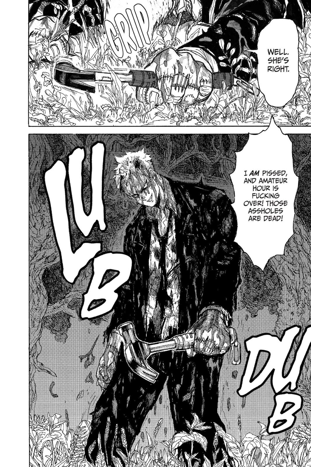 Dorohedoro Chapter 43 page 24 - Chapter 43: Terror At The Gory House - Mass Slaughter