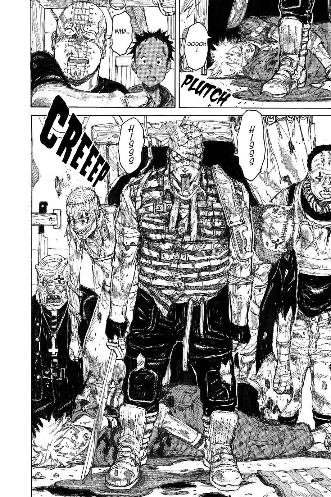 Dorohedoro Chapter 43 page 4 - Chapter 43: Terror At The Gory House - Mass Slaughter