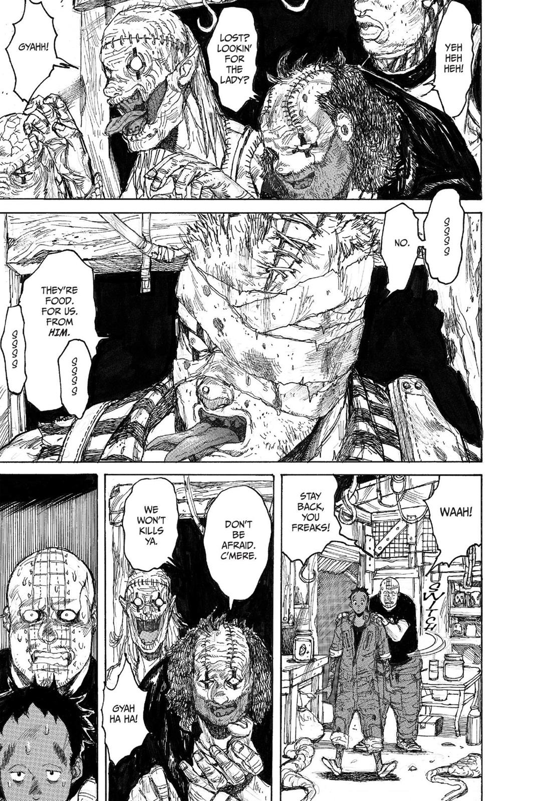 Dorohedoro Chapter 43 page 5 - Chapter 43: Terror At The Gory House - Mass Slaughter