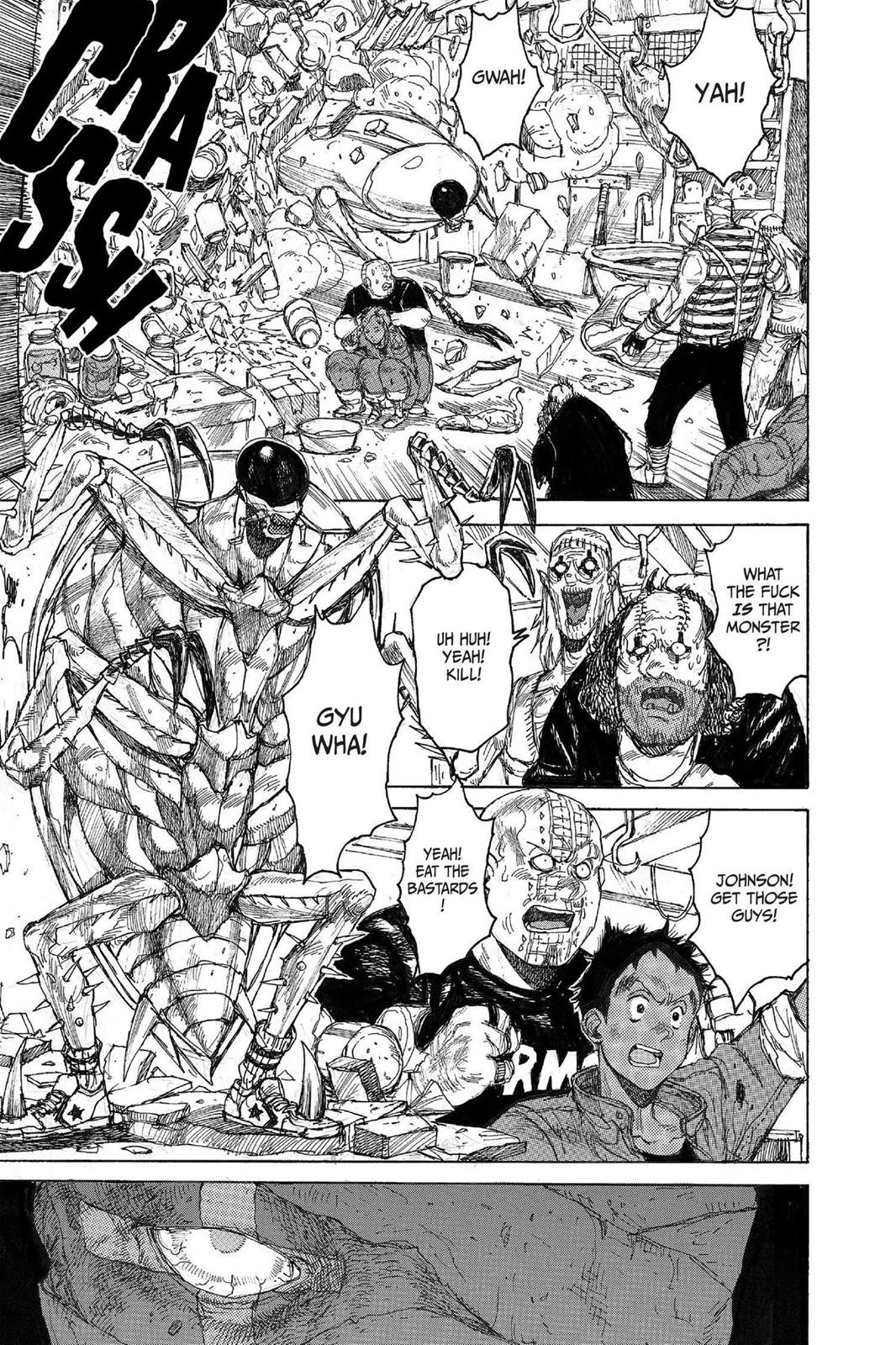 Dorohedoro Chapter 43 page 7 - Chapter 43: Terror At The Gory House - Mass Slaughter