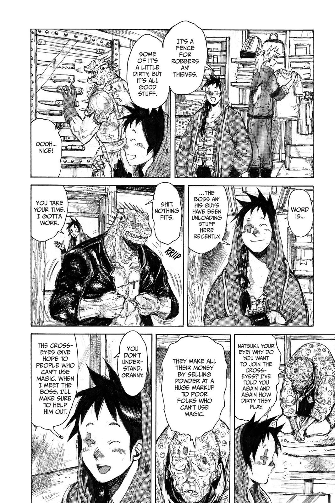 Dorohedoro Chapter 46 page 15 - Chapter 46: Mastema Sub Promenade