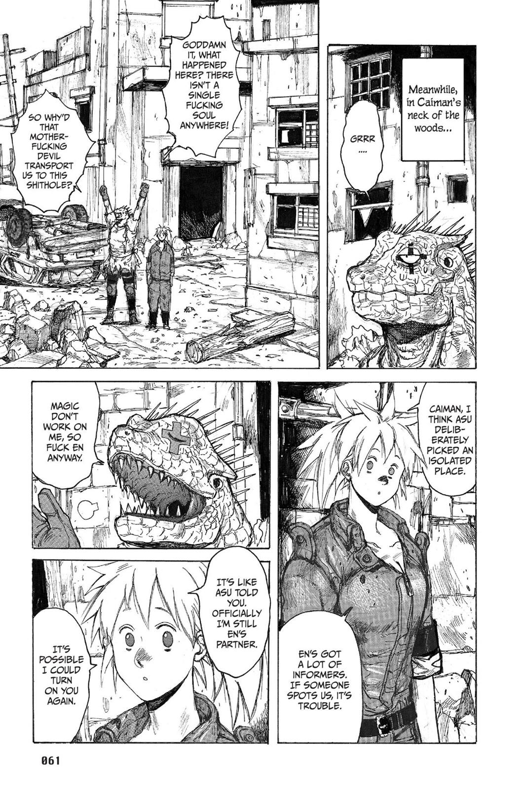 Dorohedoro Chapter 46 page 5 - Chapter 46: Mastema Sub Promenade