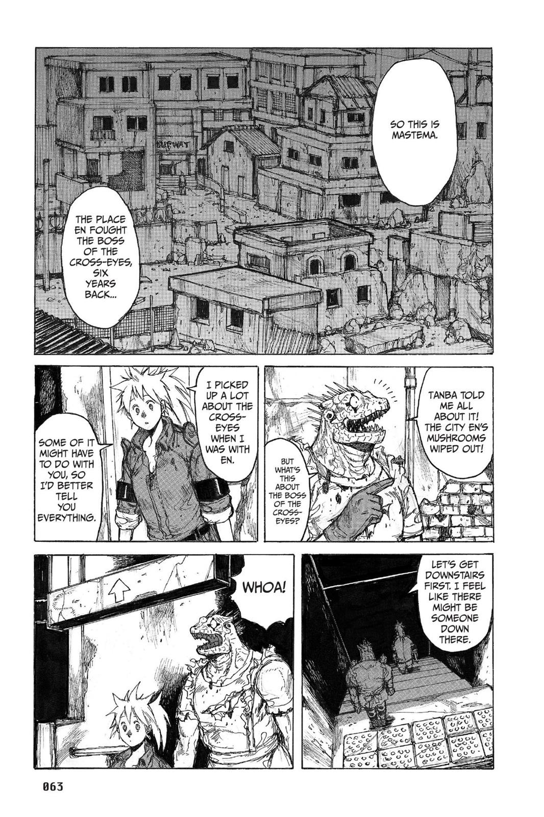 Dorohedoro Chapter 46 page 7 - Chapter 46: Mastema Sub Promenade