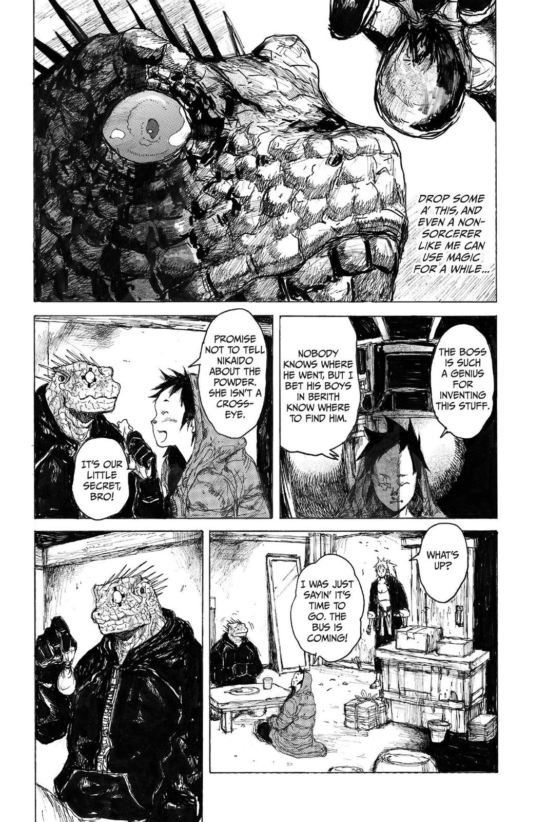 Dorohedoro Chapter 47 page 11 - Chapter 47: Cross-Eye Tragedy