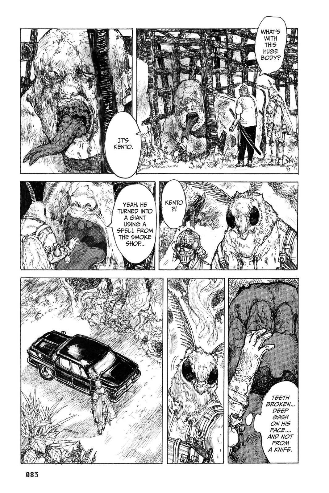 Dorohedoro Chapter 47 page 3 - Chapter 47: Cross-Eye Tragedy
