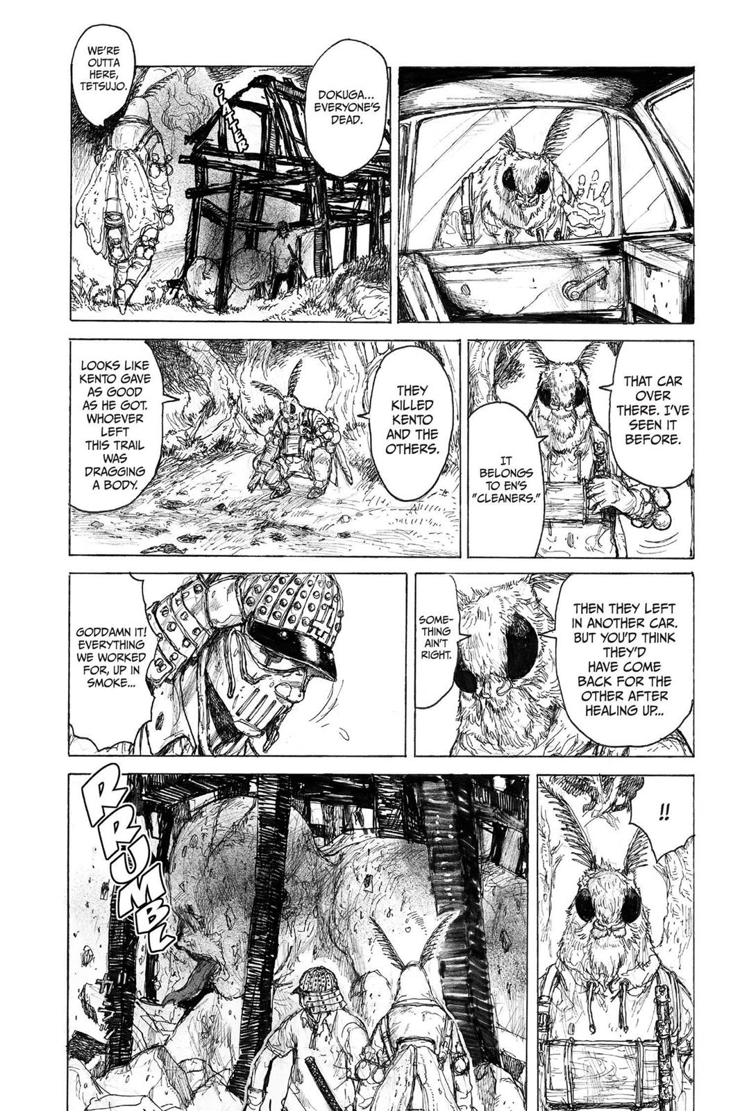 Dorohedoro Chapter 47 page 4 - Chapter 47: Cross-Eye Tragedy