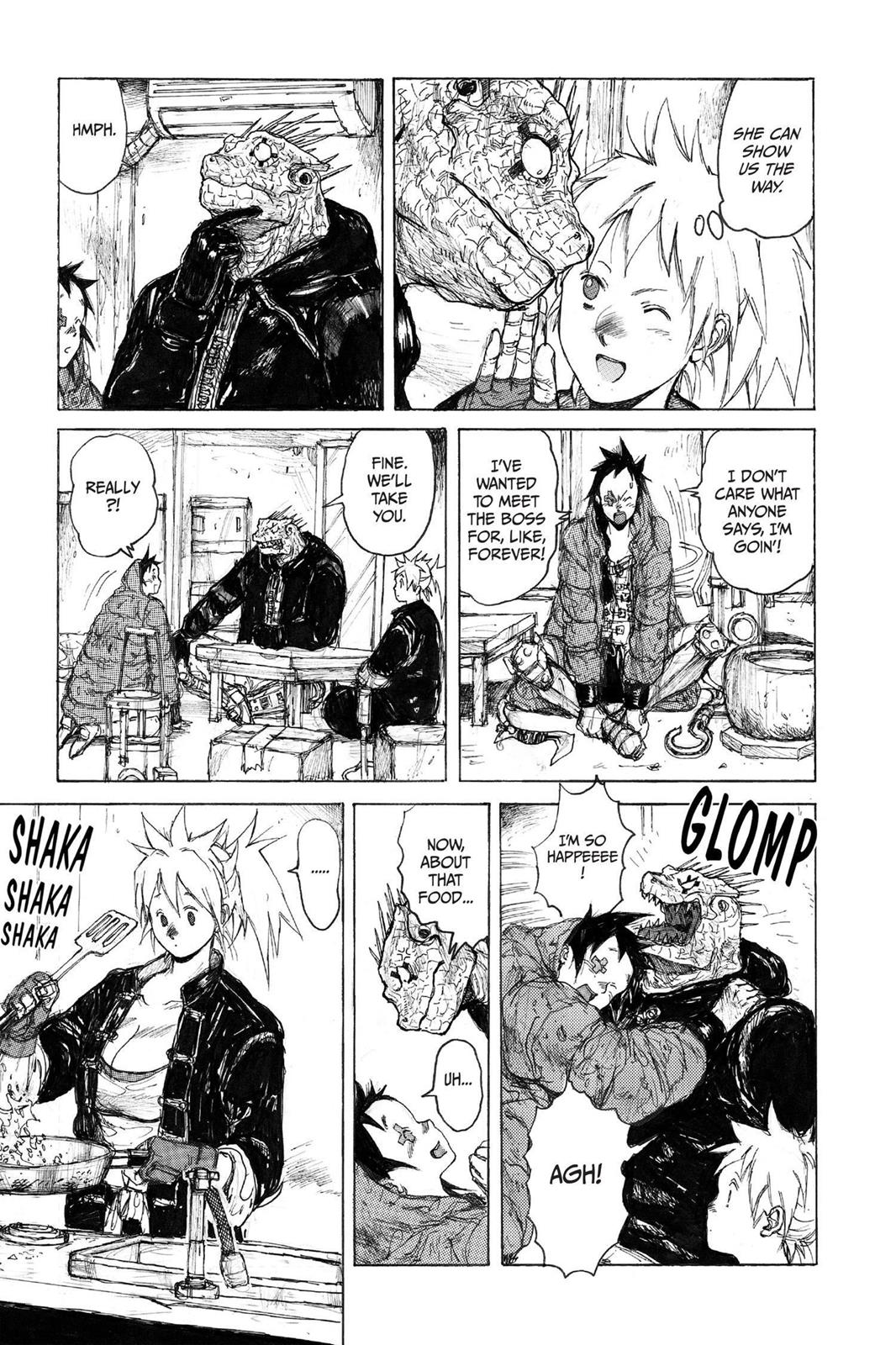 Dorohedoro Chapter 47 page 7 - Chapter 47: Cross-Eye Tragedy