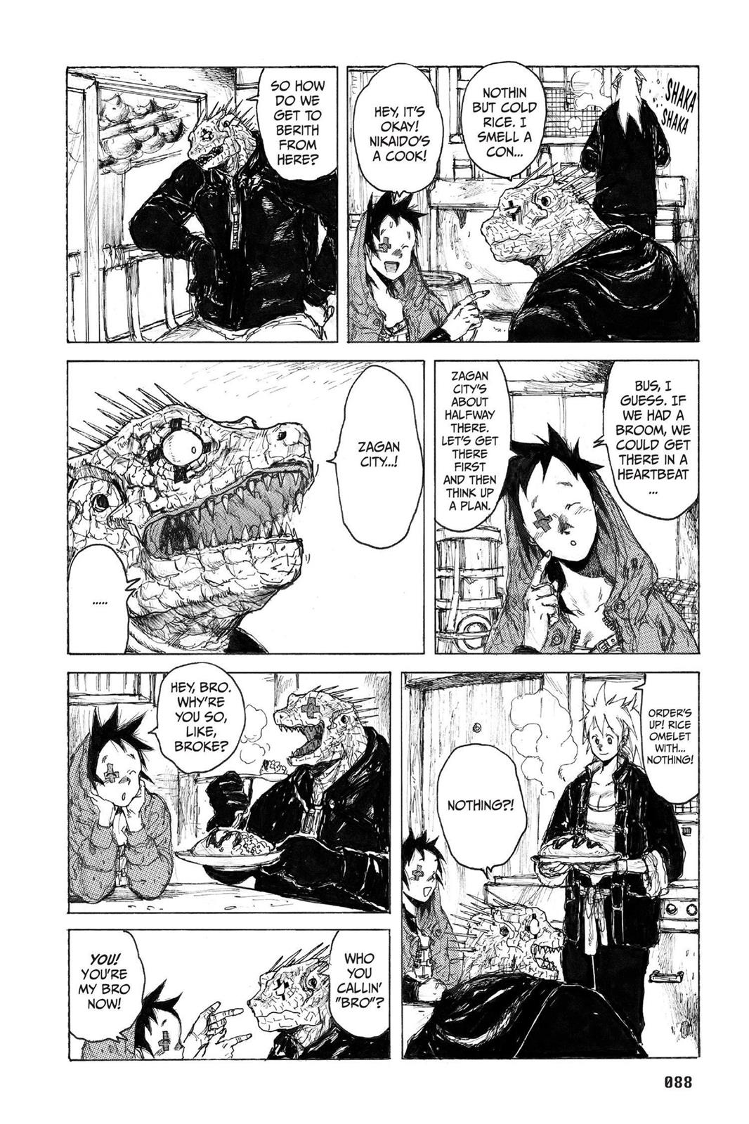 Dorohedoro Chapter 47 page 8 - Chapter 47: Cross-Eye Tragedy