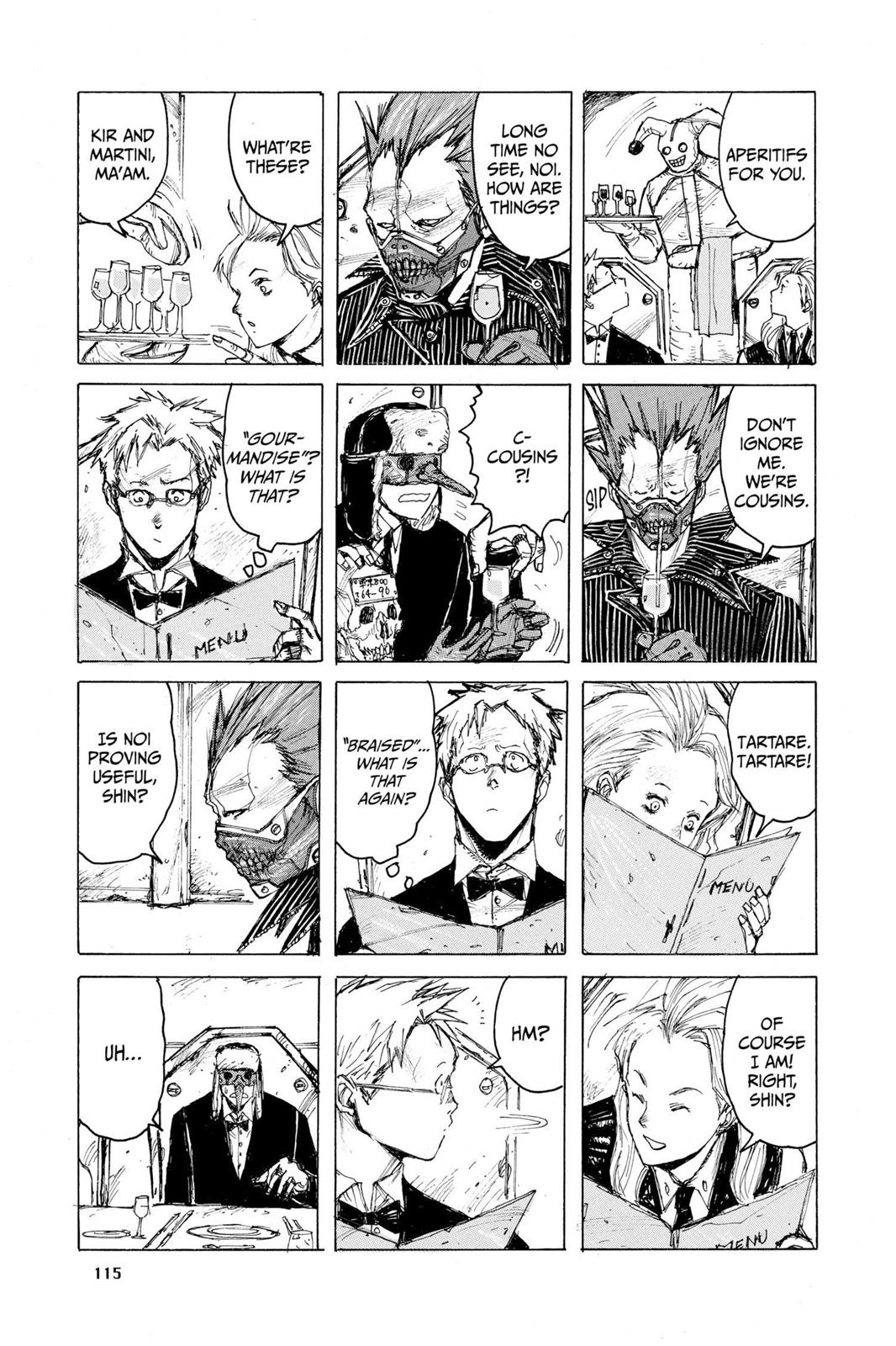 Dorohedoro Chapter 5 page 15 - Chapter 5: Silence At The Table