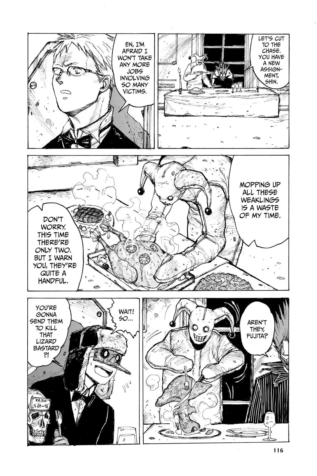 Dorohedoro Chapter 5 page 16 - Chapter 5: Silence At The Table