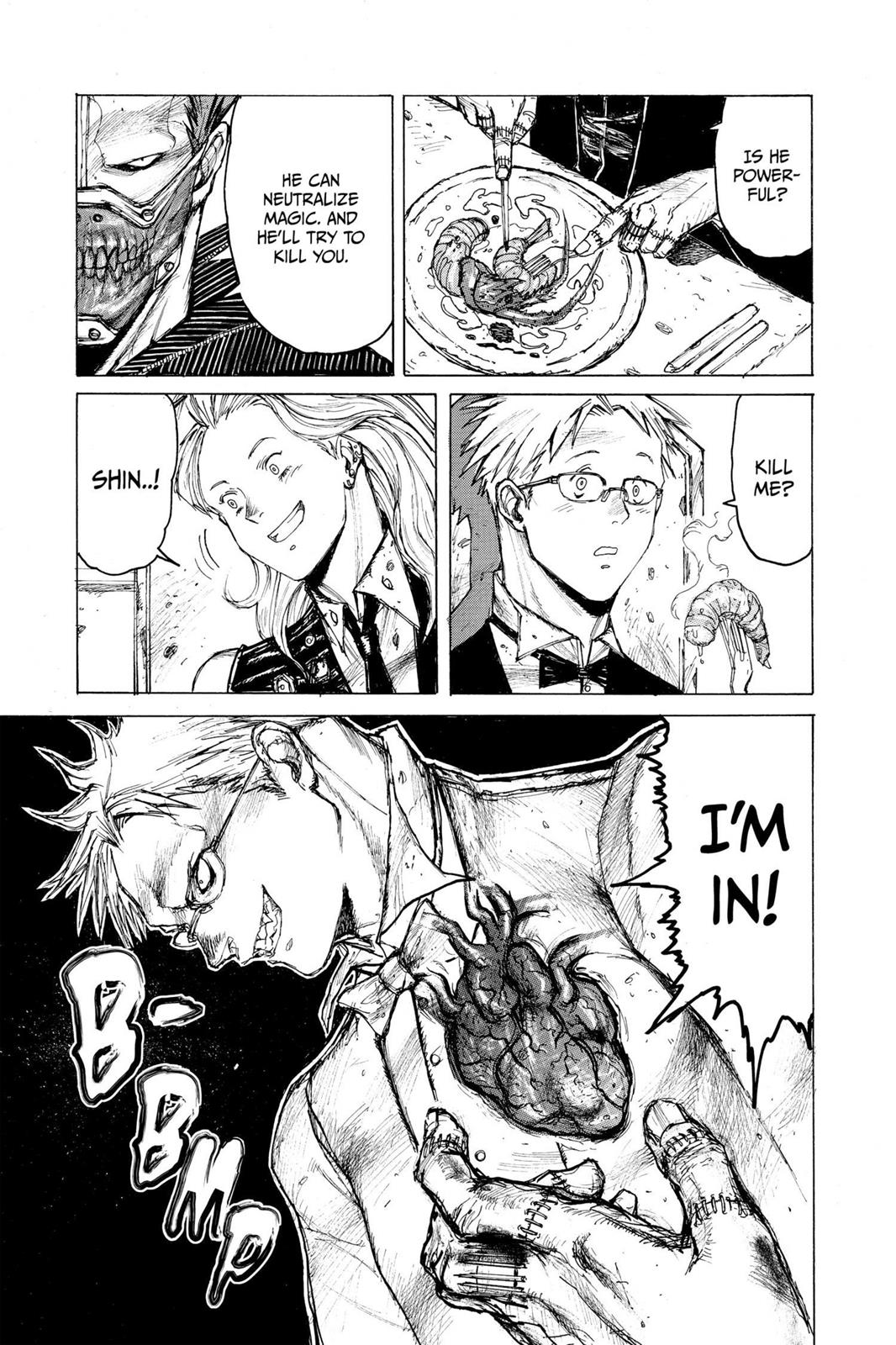 Dorohedoro Chapter 5 page 17 - Chapter 5: Silence At The Table