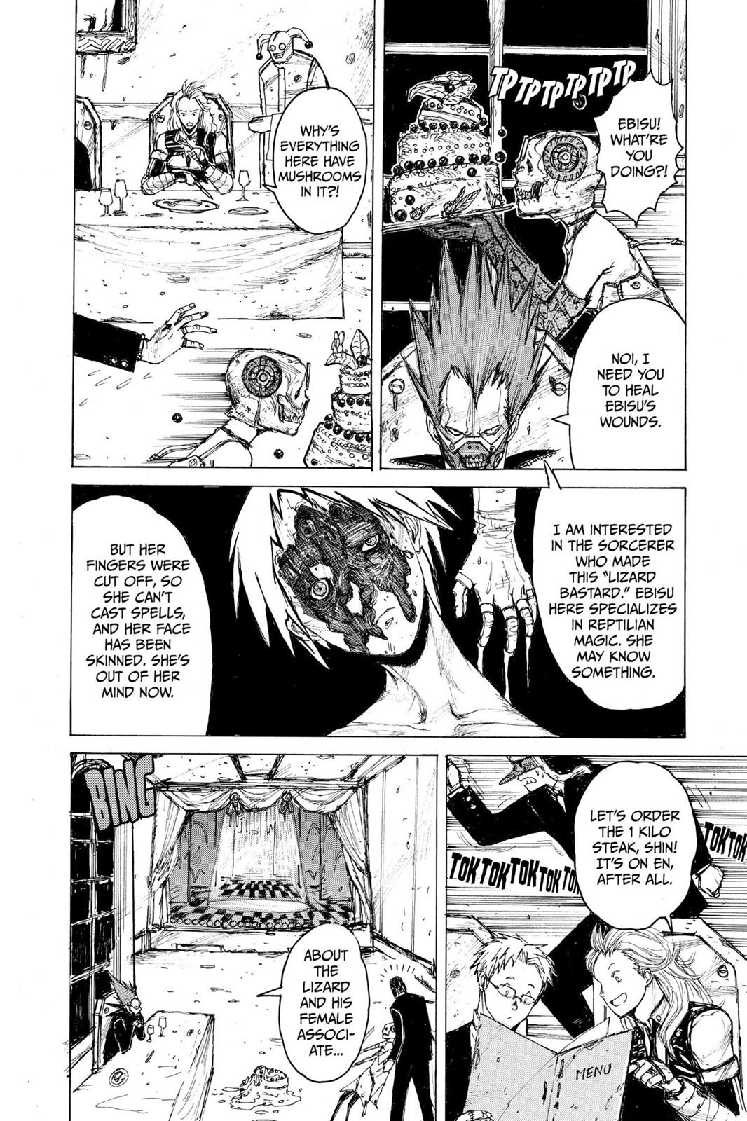 Dorohedoro Chapter 5 page 18 - Chapter 5: Silence At The Table