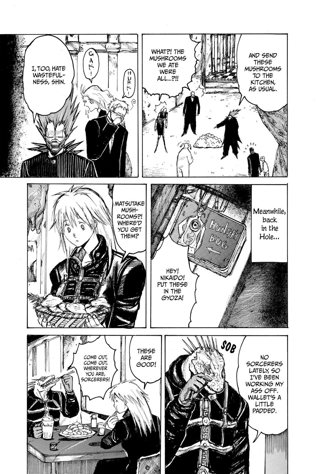 Dorohedoro Chapter 5 page 24 - Chapter 5: Silence At The Table