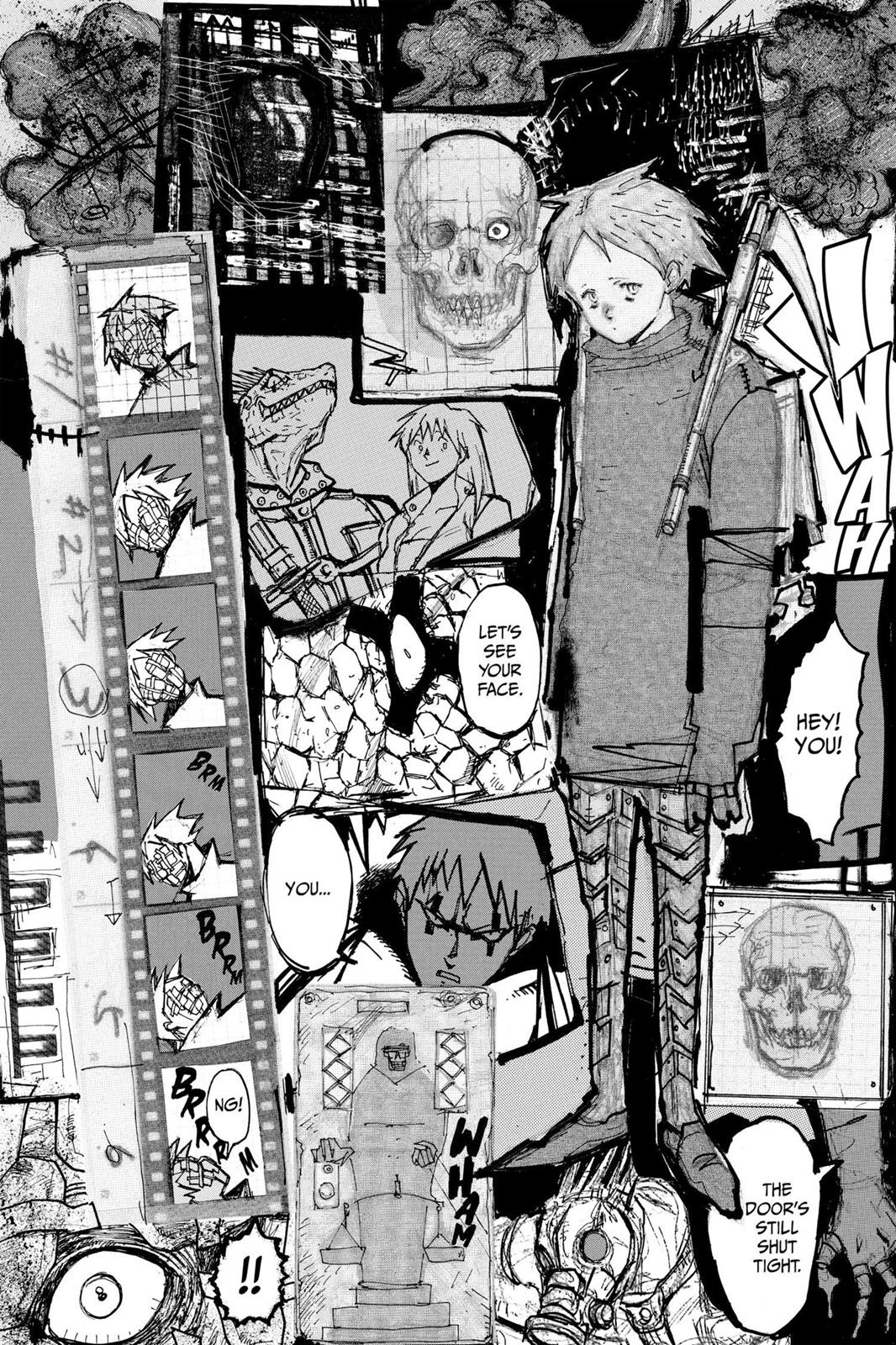 Dorohedoro Chapter 5 page 5 - Chapter 5: Silence At The Table