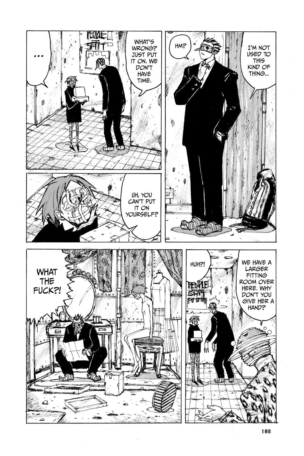 Dorohedoro Chapter 5 page 8 - Chapter 5: Silence At The Table