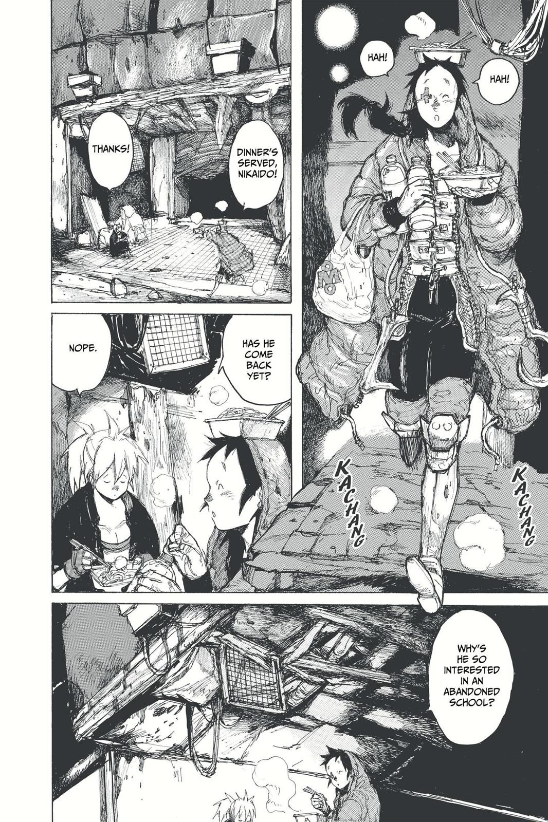 Dorohedoro Chapter 50 page 19 - Chapter 50: Going Round And Round! Memories return...