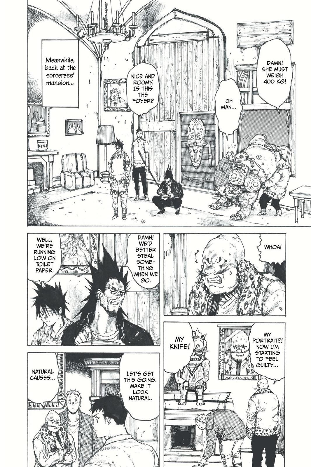 Dorohedoro Chapter 52 page 14 - Chapter 52: Golden Beetles are Rich