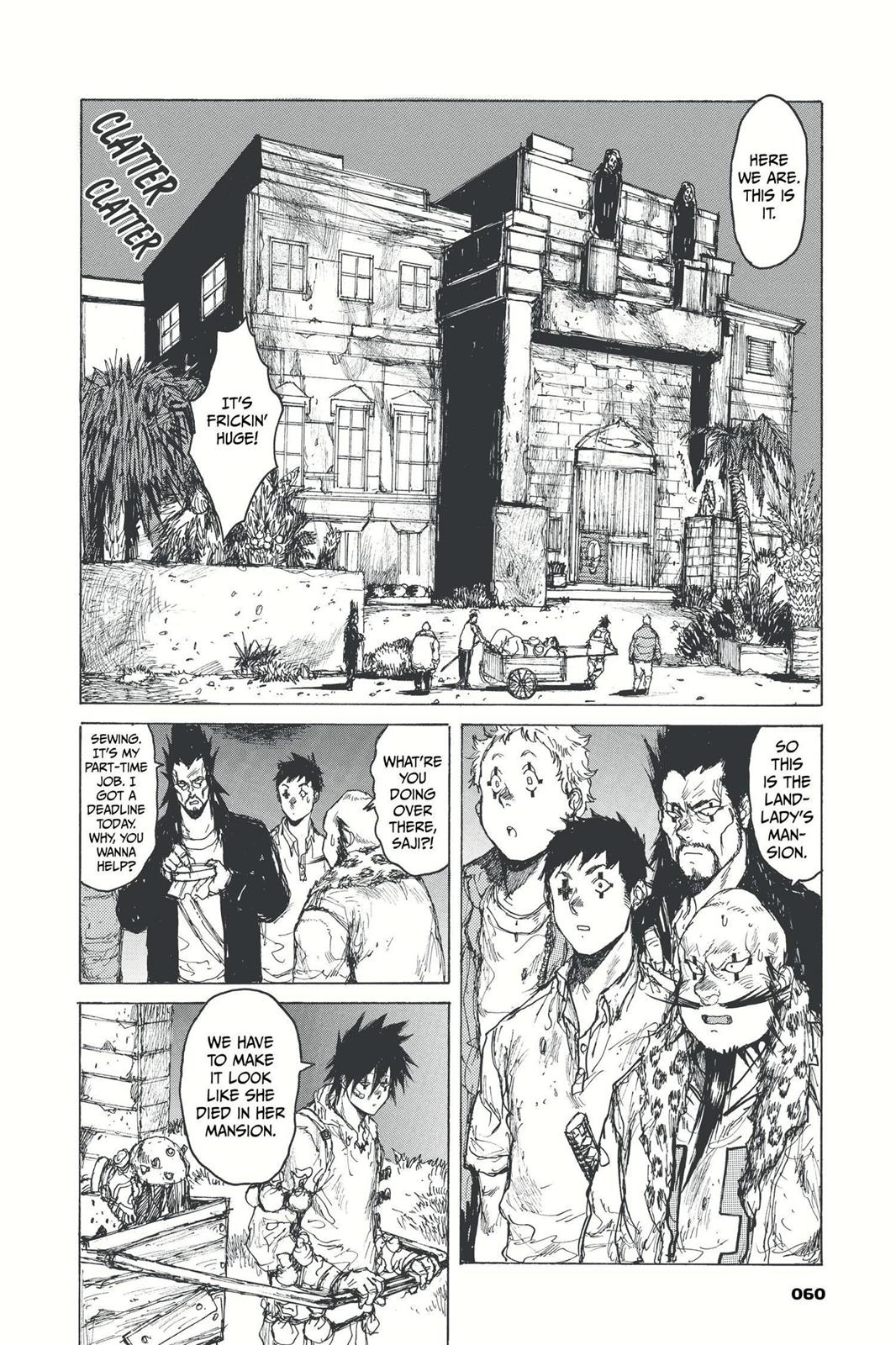 Dorohedoro Chapter 52 page 2 - Chapter 52: Golden Beetles are Rich