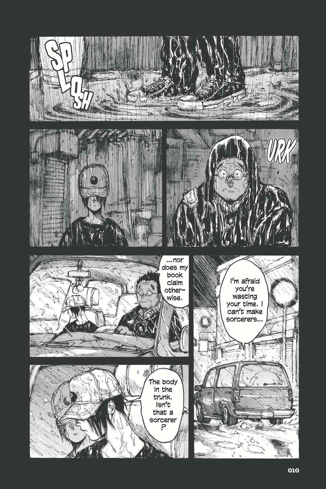 Dorohedoro Chapter 56 page 11 - Chapter 56: Chance Encounter - Rain