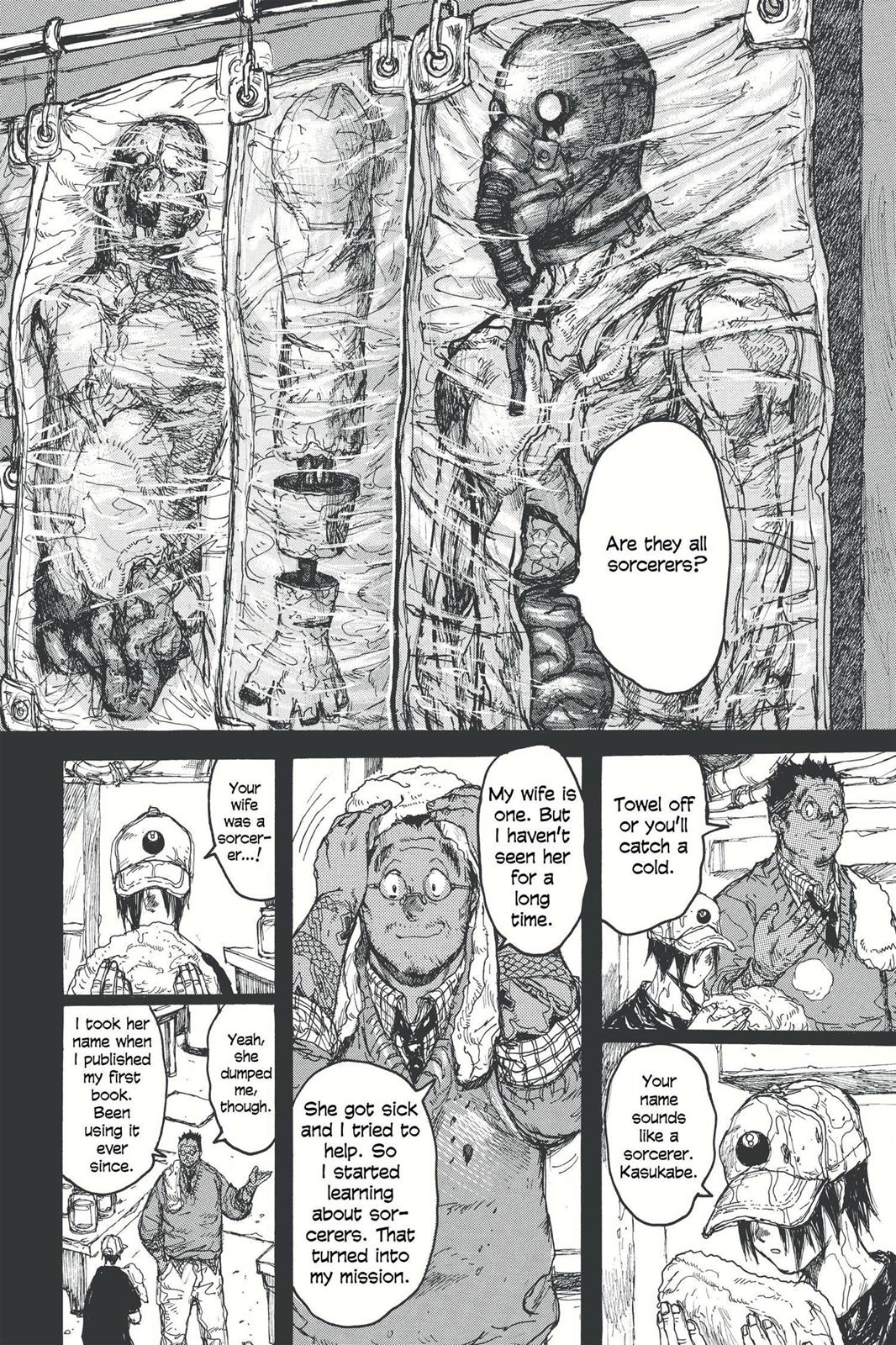 Dorohedoro Chapter 56 page 13 - Chapter 56: Chance Encounter - Rain
