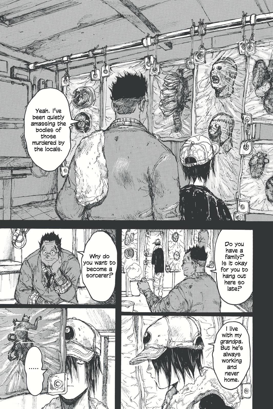 Dorohedoro Chapter 56 page 14 - Chapter 56: Chance Encounter - Rain