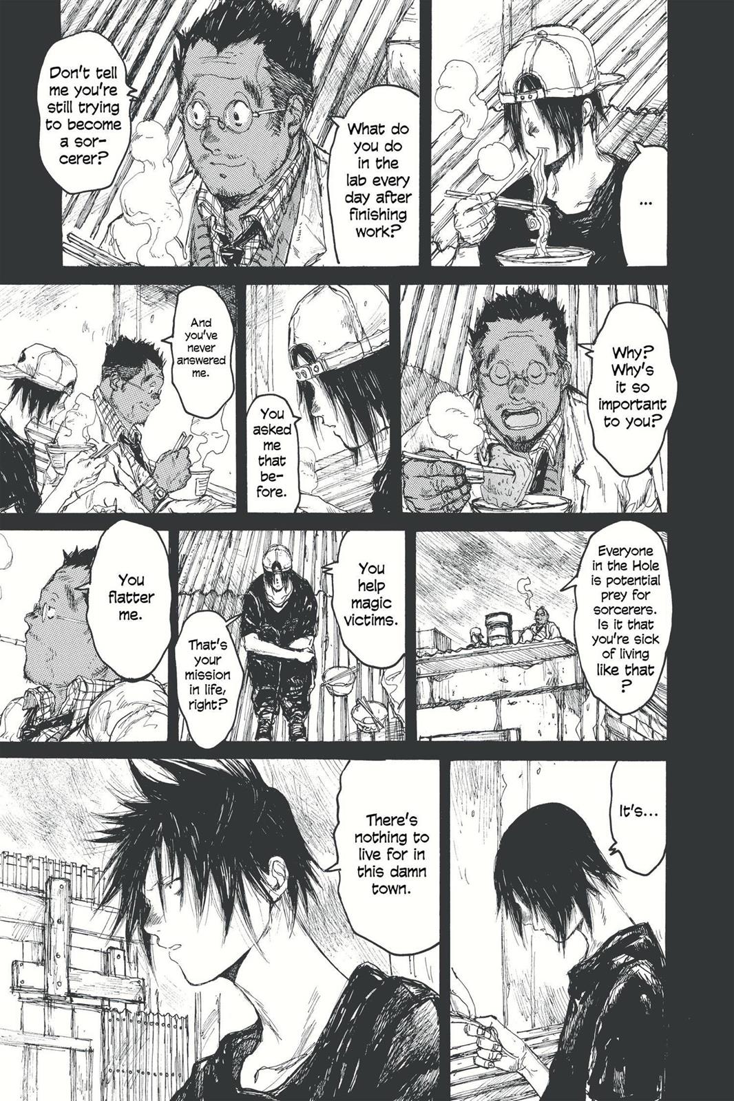 Dorohedoro Chapter 56 page 18 - Chapter 56: Chance Encounter - Rain