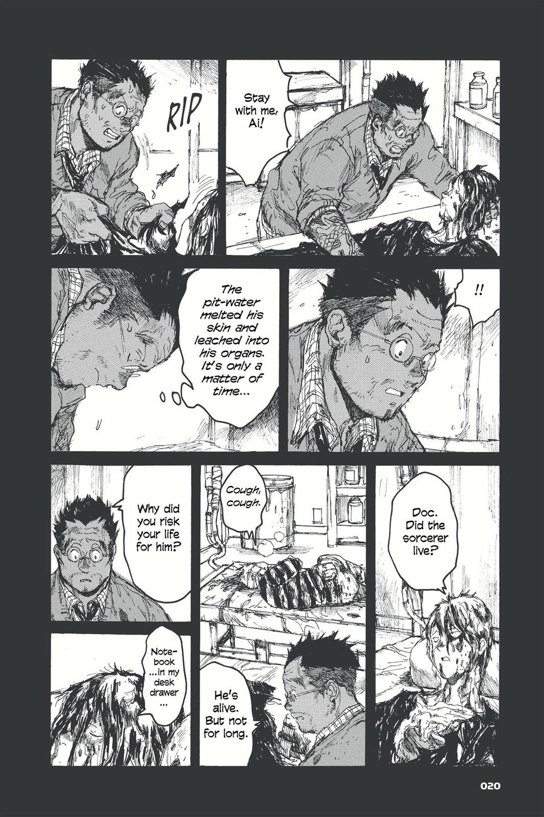 Dorohedoro Chapter 56 page 21 - Chapter 56: Chance Encounter - Rain