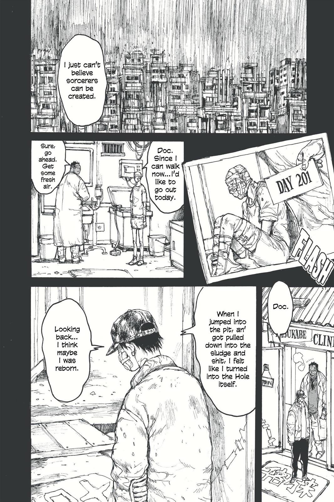 Dorohedoro Chapter 56 page 25 - Chapter 56: Chance Encounter - Rain