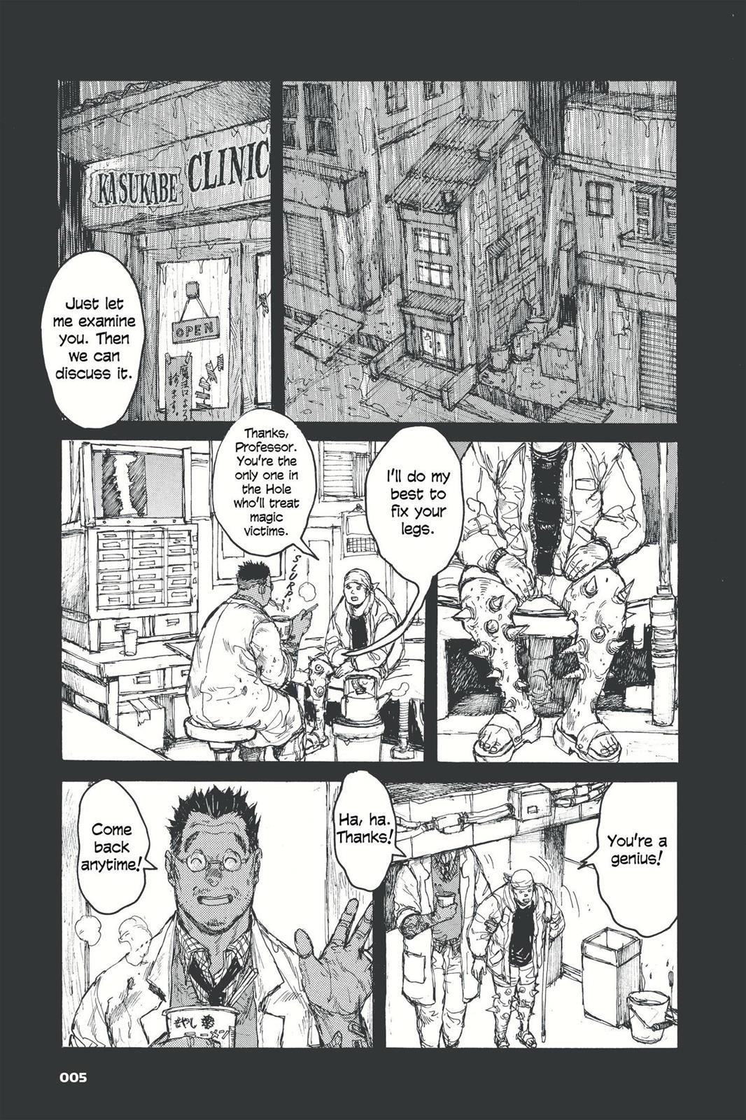 Dorohedoro Chapter 56 page 6 - Chapter 56: Chance Encounter - Rain