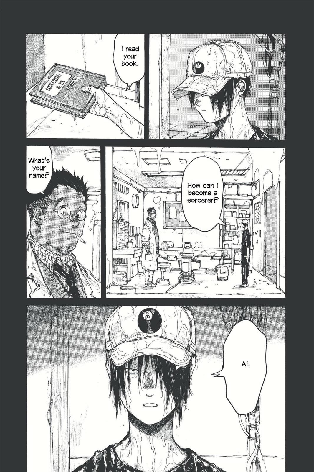 Dorohedoro Chapter 56 page 8 - Chapter 56: Chance Encounter - Rain