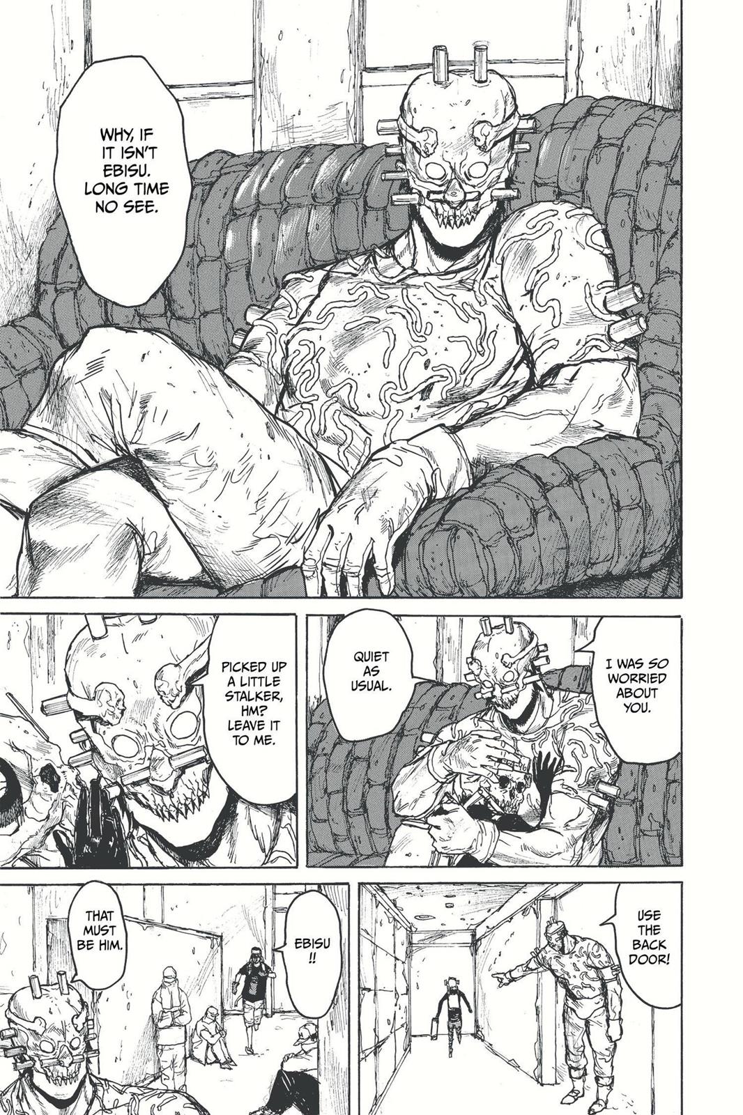 Dorohedoro Chapter 57 page 13 - Chapter 57: Good Company is the Best Shortcut