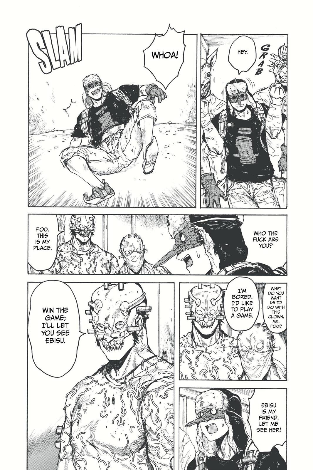 Dorohedoro Chapter 57 page 14 - Chapter 57: Good Company is the Best Shortcut