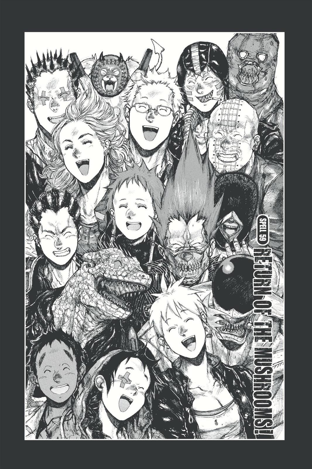 Dorohedoro Chapter 59 page 1 - Chapter 59: Mushroom Revival