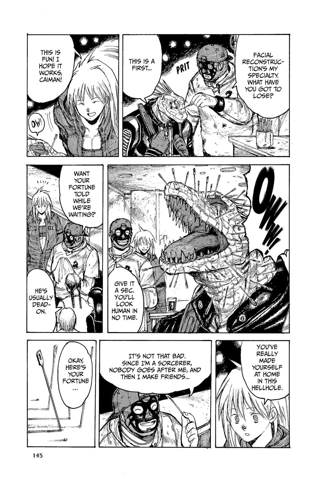 Dorohedoro Chapter 6 page 21 - Chapter 6: The Magic User From The Next Town