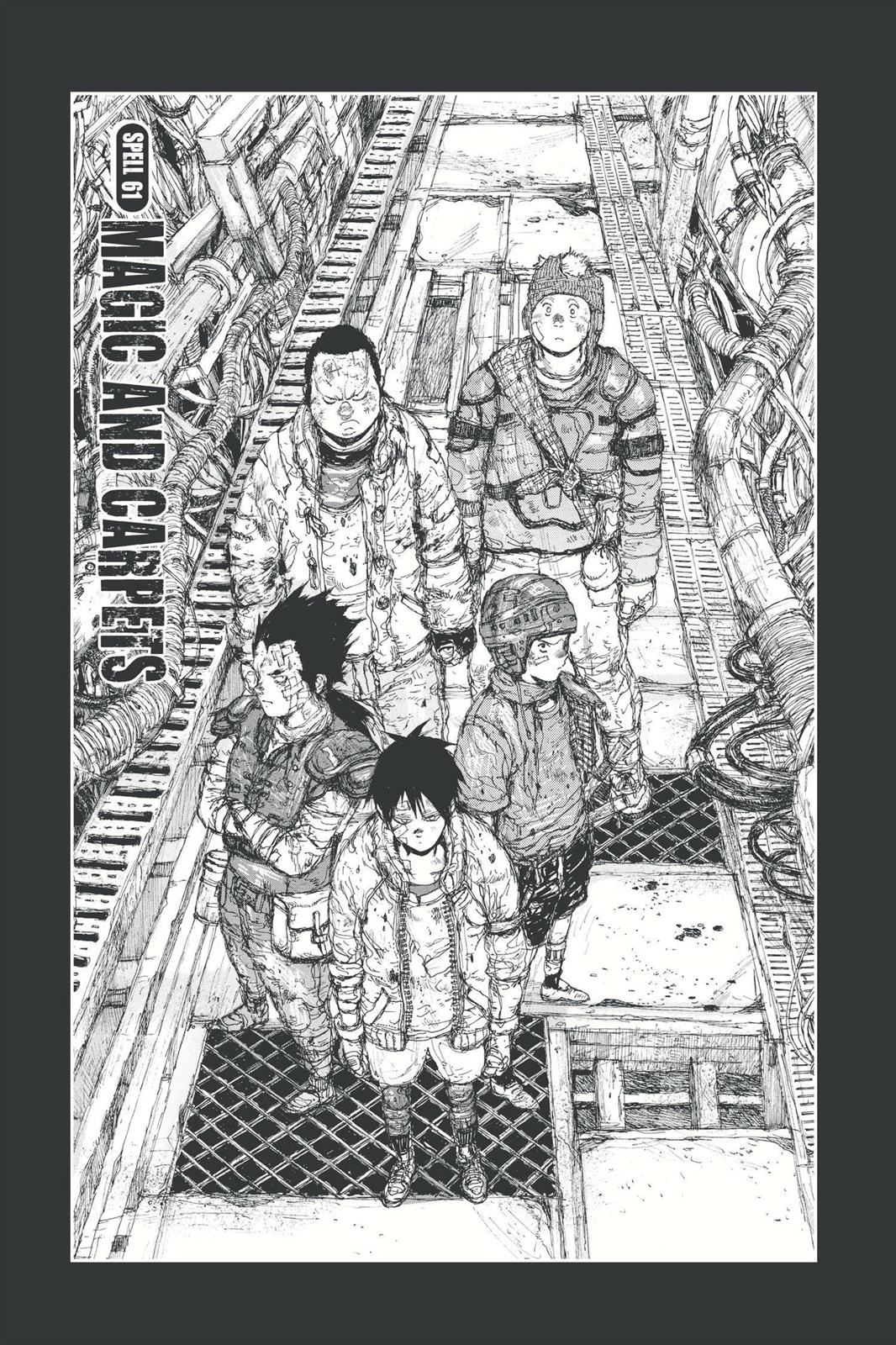 Dorohedoro Chapter 61 page 1 - Chapter 61: Magic and Carpets