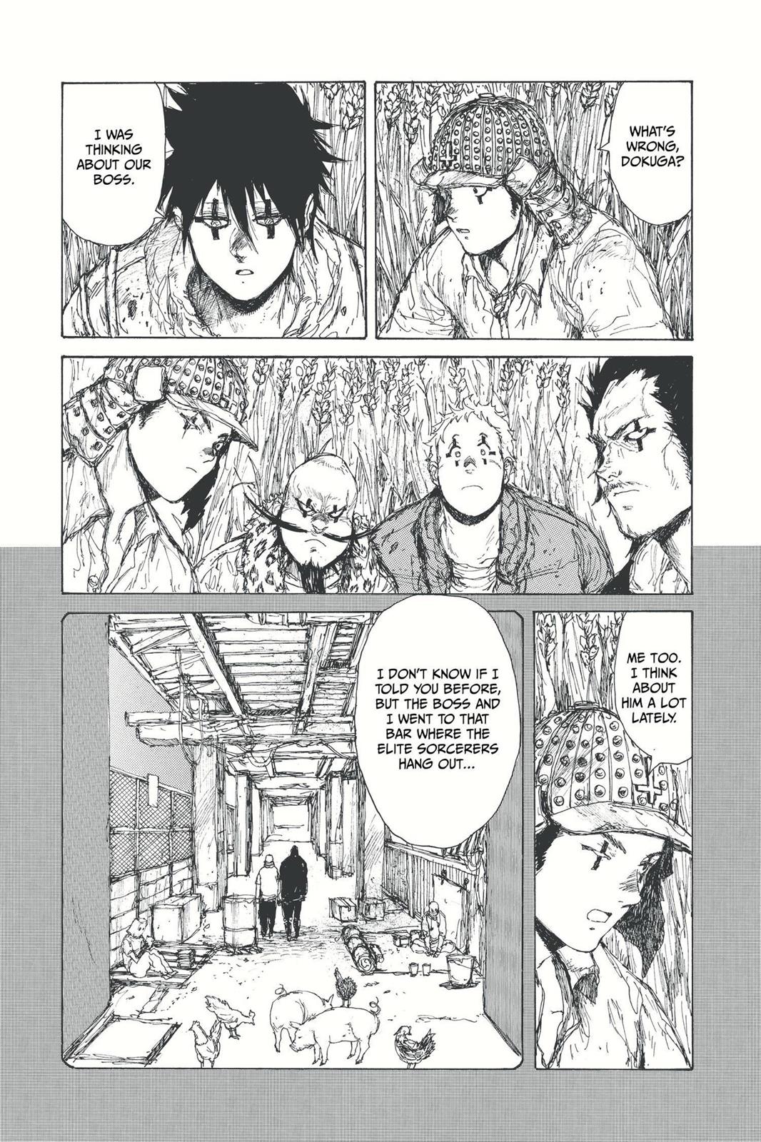 Dorohedoro Chapter 61 page 7 - Chapter 61: Magic and Carpets