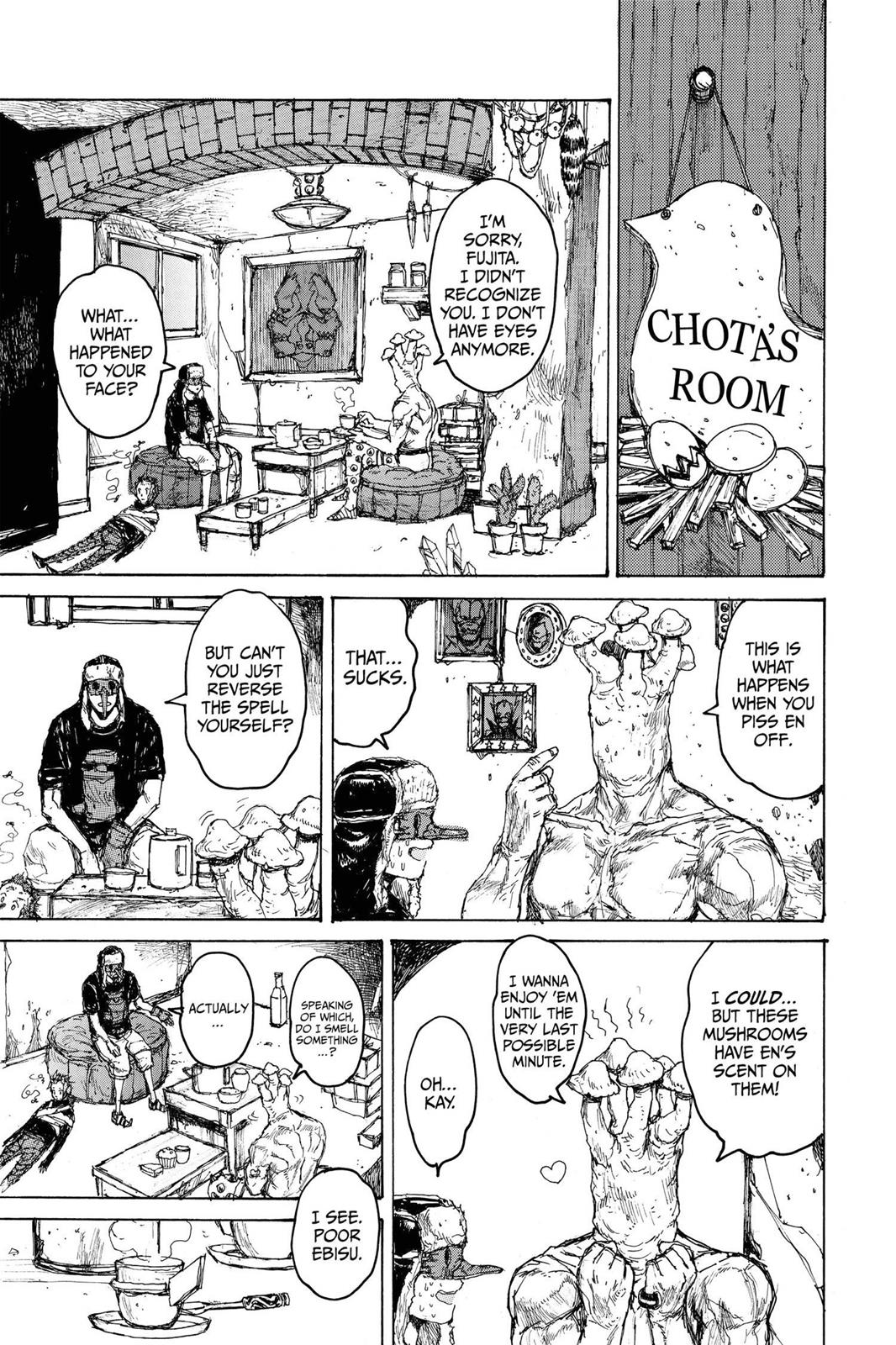 Dorohedoro Chapter 64 page 15 - Chapter 64: Many Feelings - One True Motive