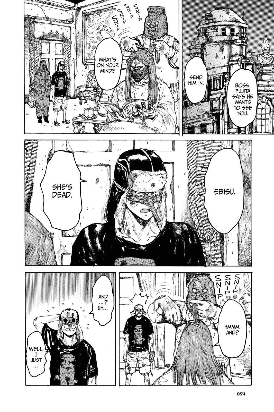 Dorohedoro Chapter 64 page 4 - Chapter 64: Many Feelings - One True Motive