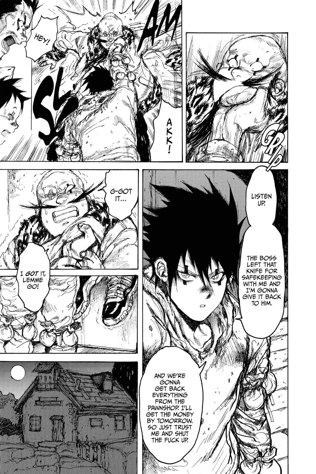 Dorohedoro Chapter 65 page 13 - Chapter 65: Cross-Dude-Expedition